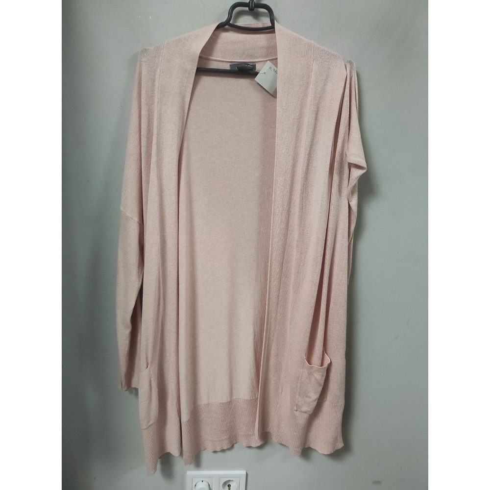 Cardigan Women's Pink NWT Open front, pockets
